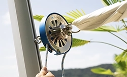 MOTORIZED RETRACTABLE SHADE SAILS